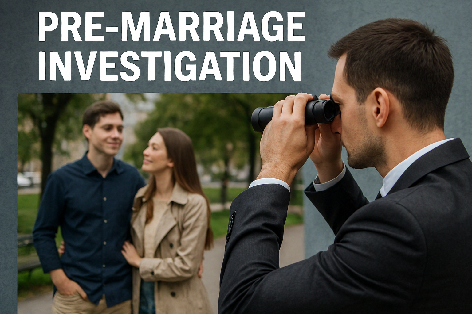 Why We Need Pre-Matrimonial Investigation